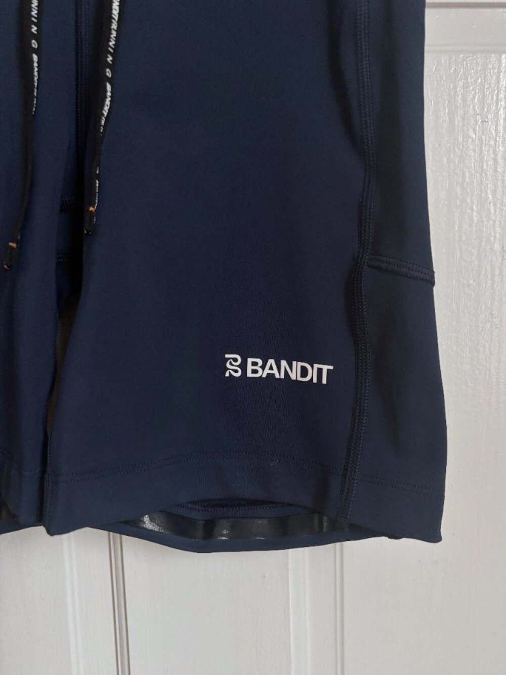 Bandit Stamina Shorts 7" Women's Compression Running Navy Blue Black Small S - Picture 3 of 6